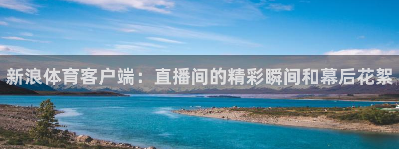 篮球直播在线直播观看免费直播吧：新浪体育客户端：直播间的精彩瞬间和幕后花絮
